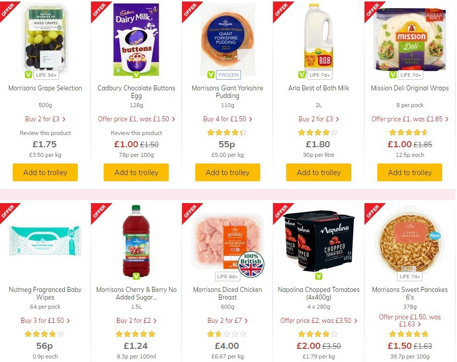 Morrisons Offers from 3 March