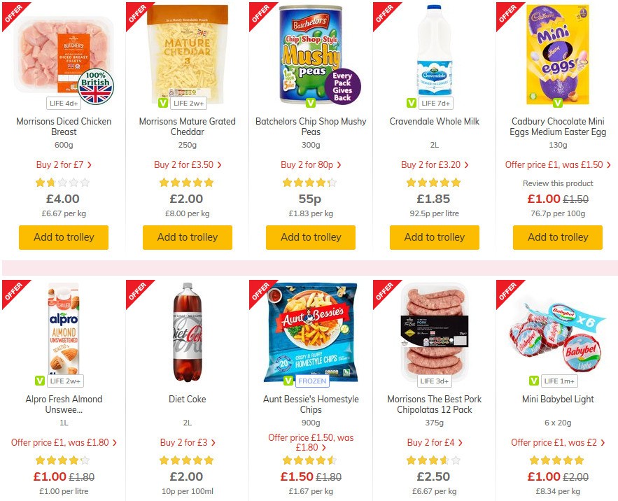 Morrisons Offers from 10 March