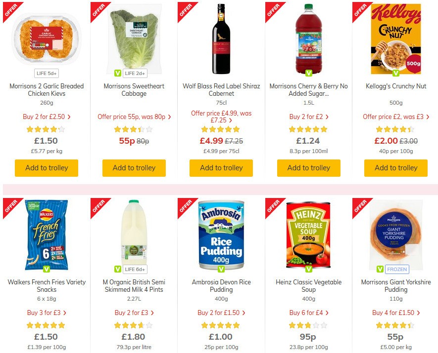 Morrisons Offers from 10 March