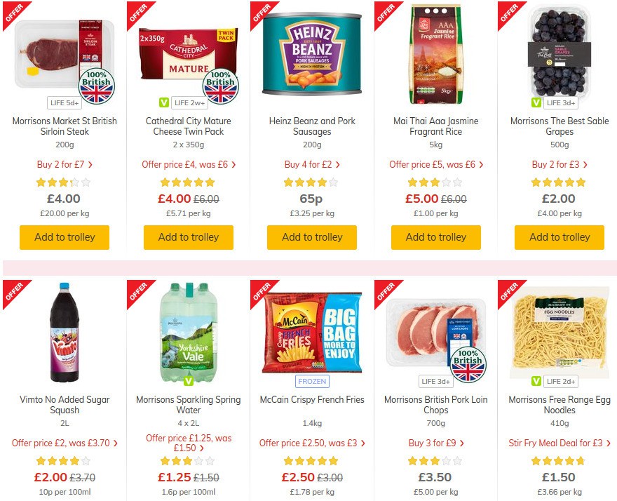 Morrisons Offers from 10 March