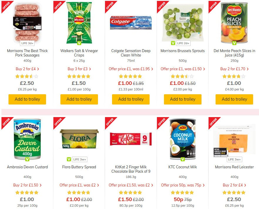 Morrisons Offers from 10 March