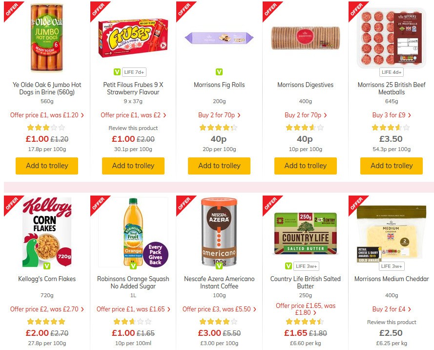 Morrisons Offers from 10 March