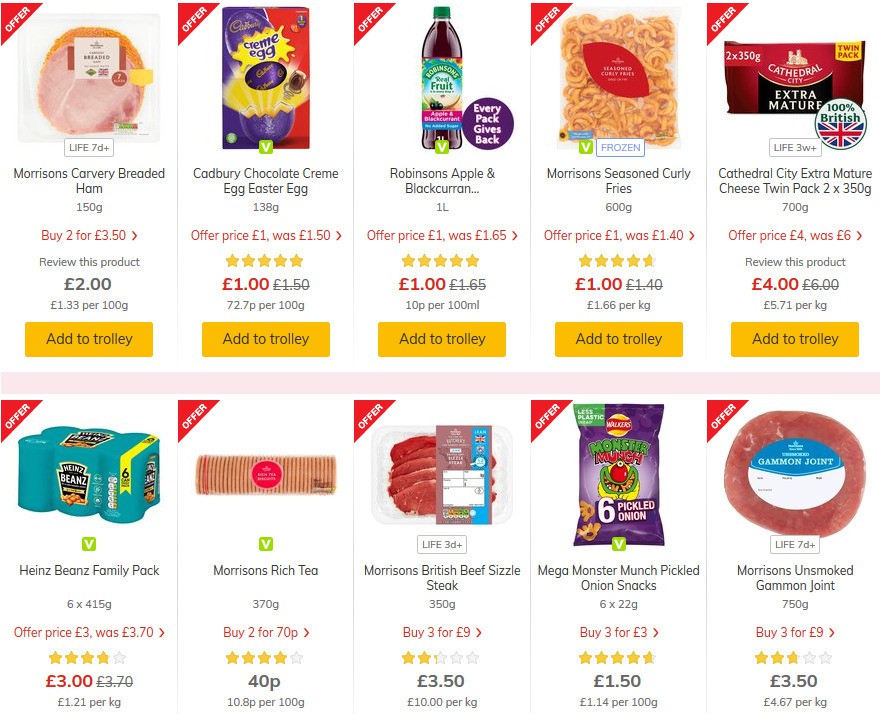 Morrisons Offers from 10 March