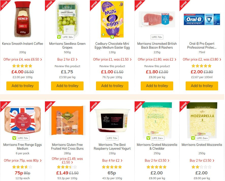 Morrisons Offers from 10 March