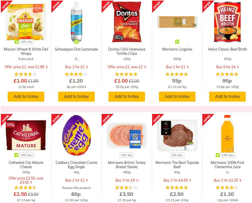 Morrisons Offers from 10 March