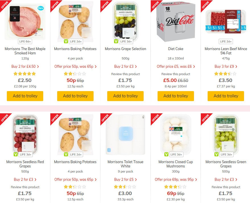 Morrisons Offers from 10 March