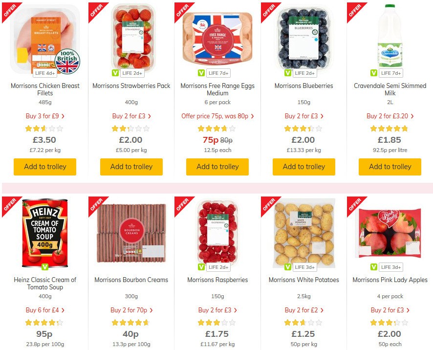 Morrisons Offers from 10 March