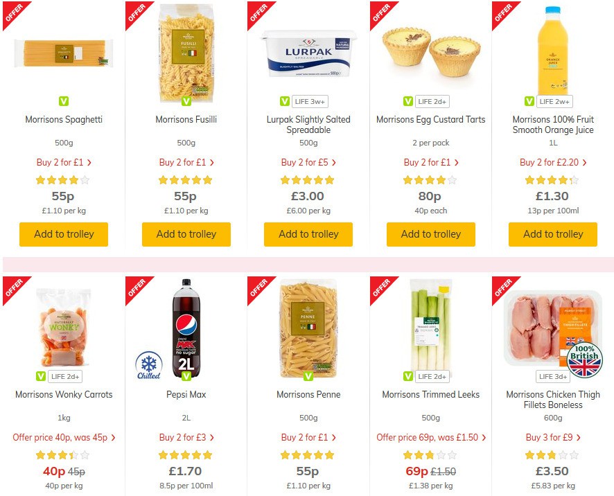 Morrisons Offers from 10 March