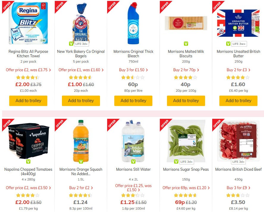 Morrisons Offers from 10 March