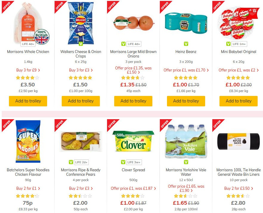Morrisons Offers from 10 March