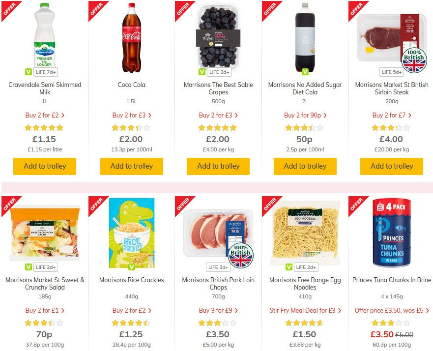 Morrisons Offers from 17 March