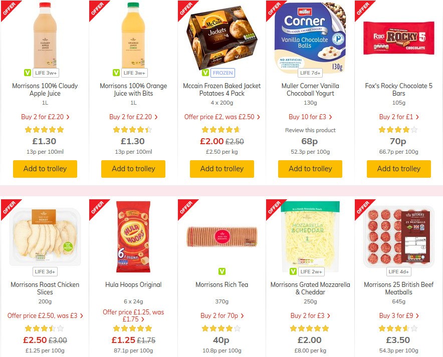 Morrisons Offers from 17 March