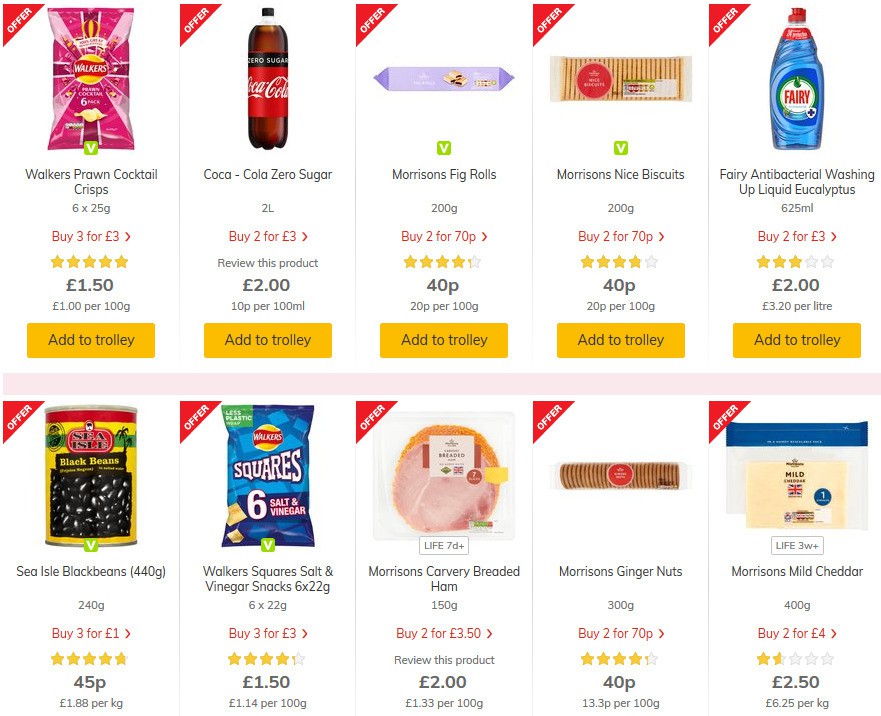 Morrisons Offers from 17 March
