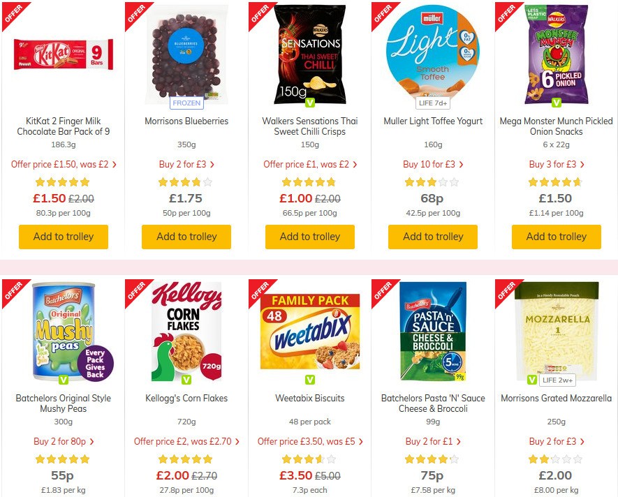 Morrisons Offers from 17 March