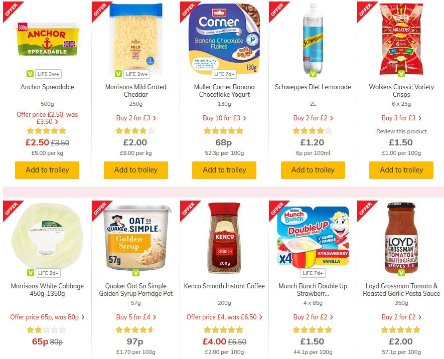 Morrisons Offers from 17 March