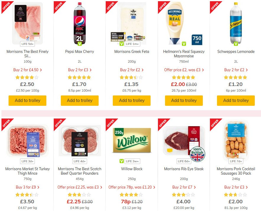 Morrisons Offers from 17 March