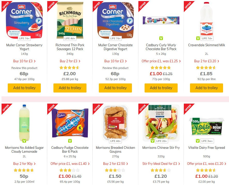 Morrisons Offers from 17 March