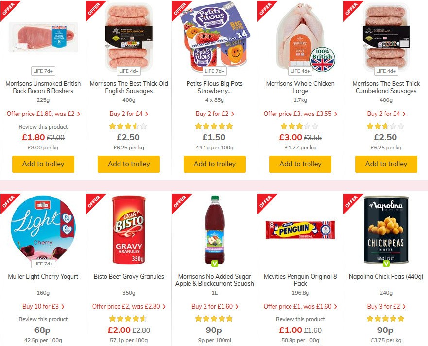 Morrisons Offers from 17 March