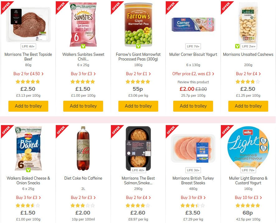 Morrisons Offers from 17 March