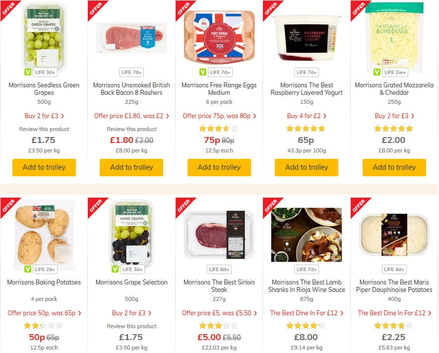Morrisons Offers from 17 March
