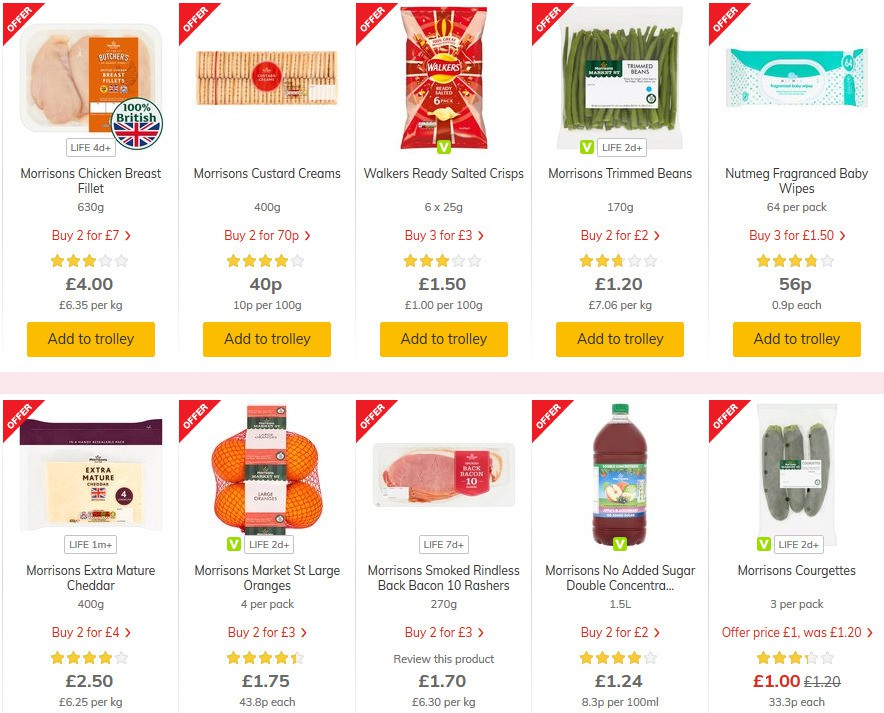 Morrisons Offers from 17 March