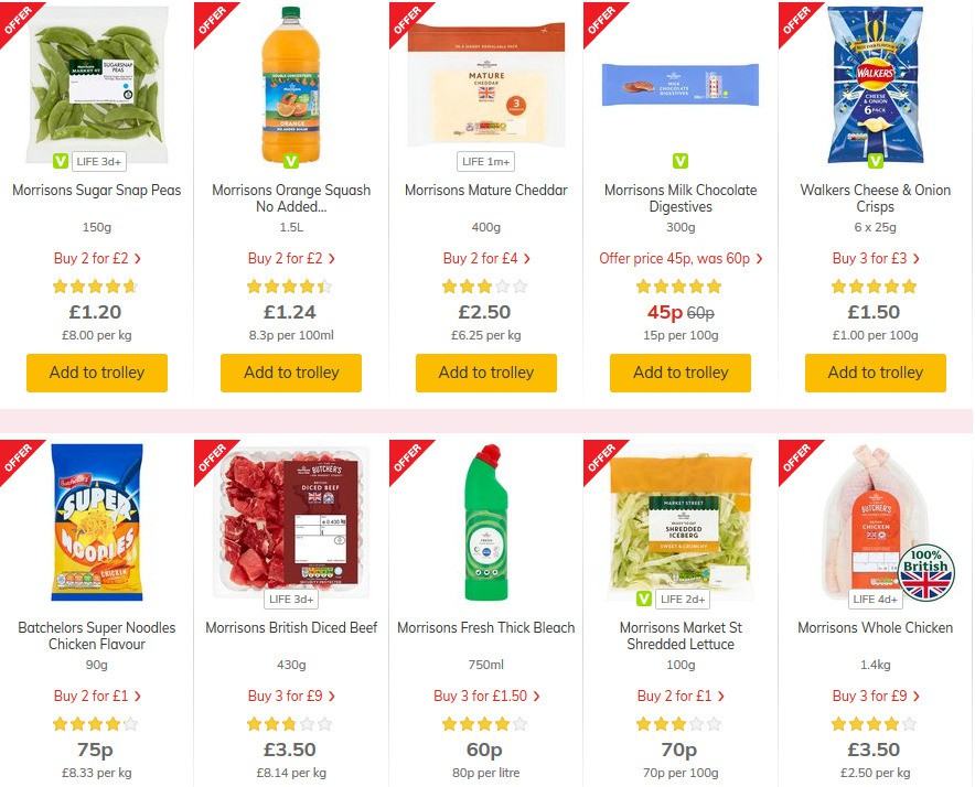 Morrisons Offers from 17 March