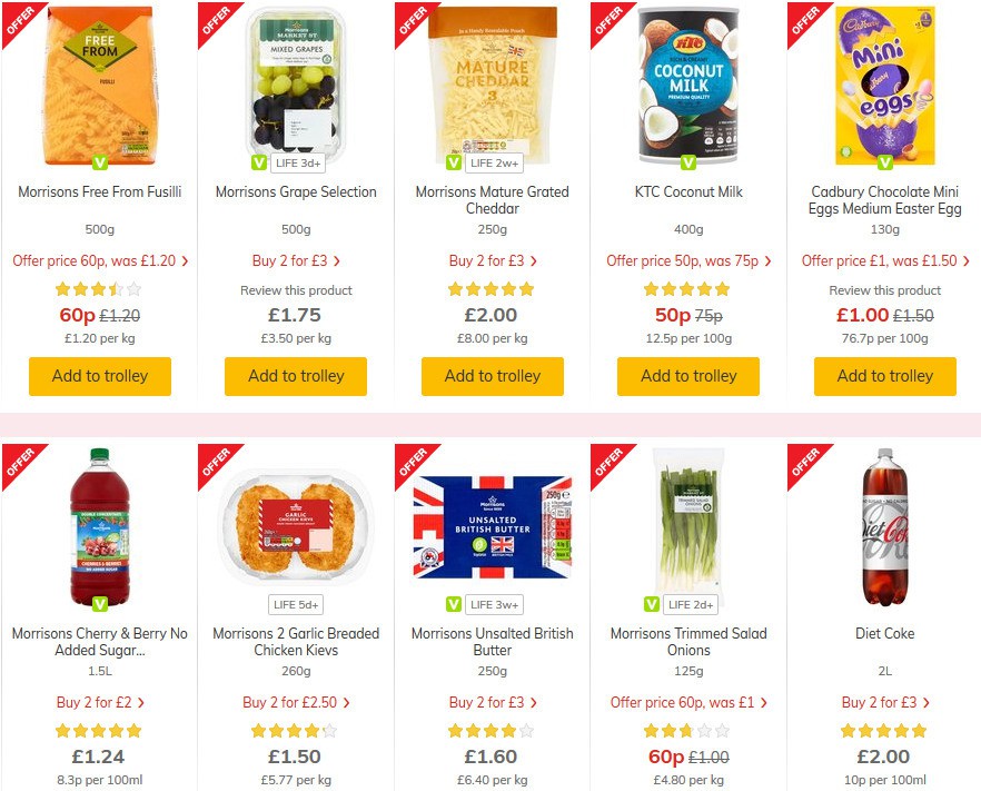 Morrisons Offers from 17 March