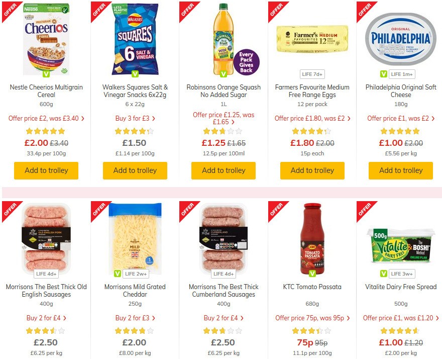 Morrisons Offers from 24 March