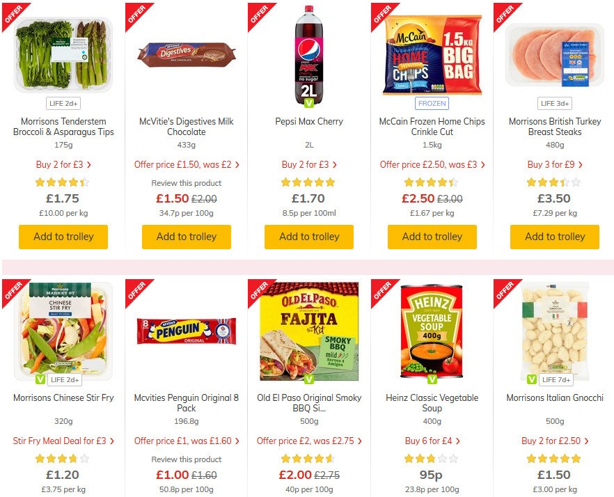 Morrisons Offers from 24 March