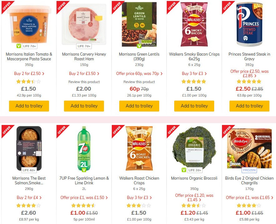Morrisons Offers from 24 March