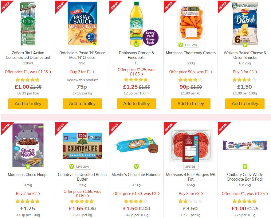 Morrisons Offers from 24 March