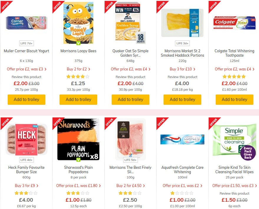 Morrisons Offers from 24 March