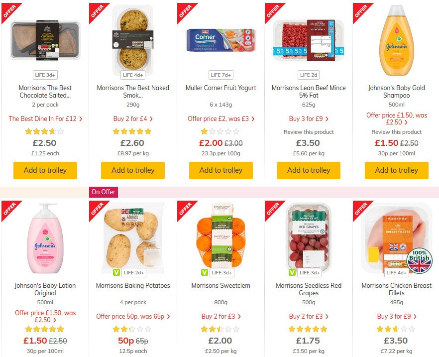 Morrisons Offers from 24 March
