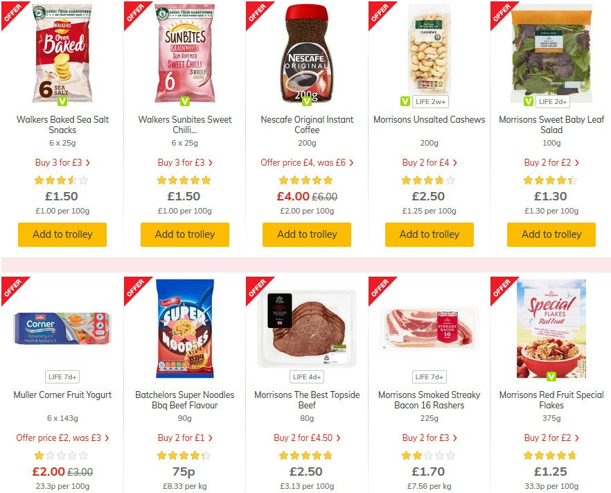 Morrisons Offers from 24 March
