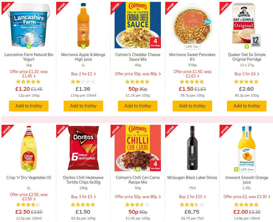 Morrisons Offers from 24 March