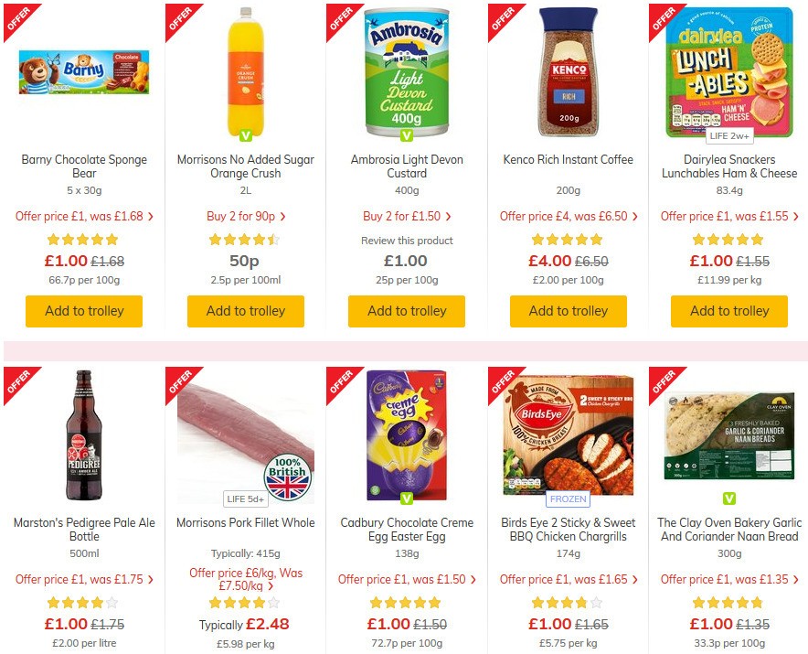 Morrisons Offers from 24 March