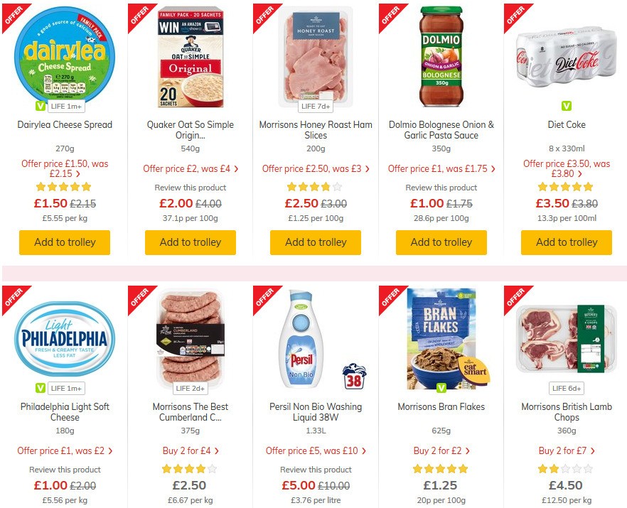Morrisons Offers from 24 March