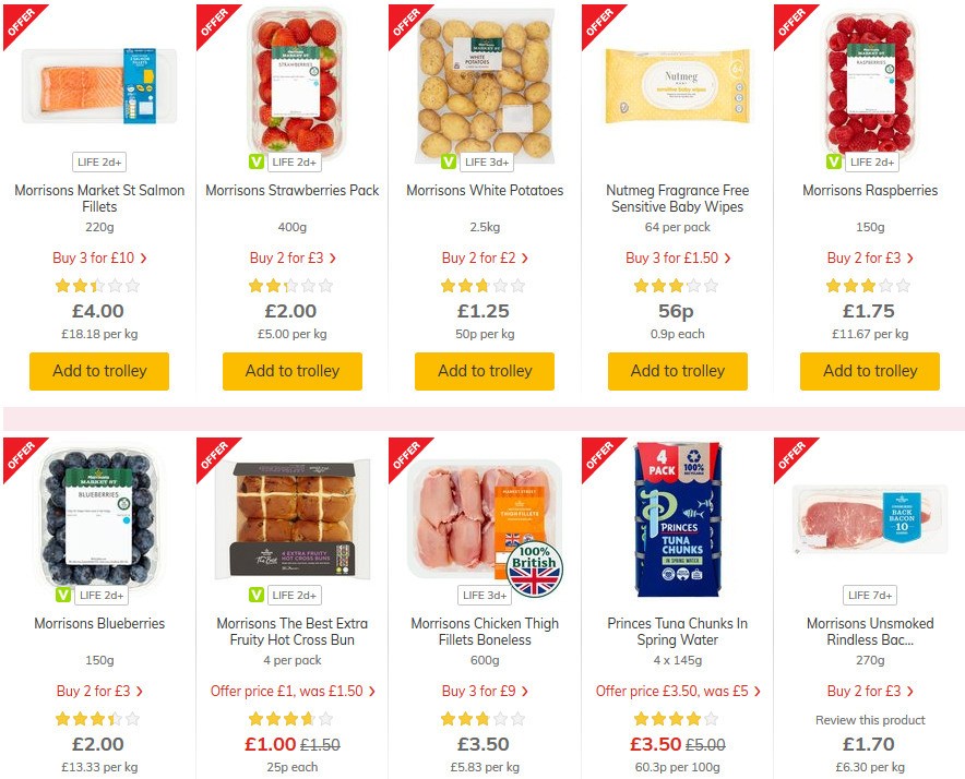 Morrisons Offers from 24 March
