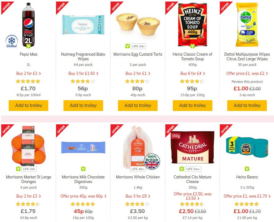 Morrisons Offers from 24 March
