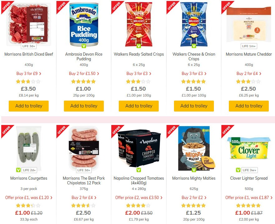 Morrisons Offers from 24 March