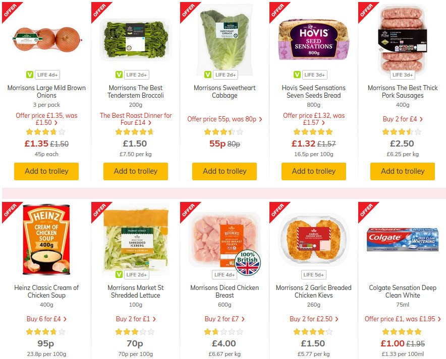 Morrisons Offers from 24 March