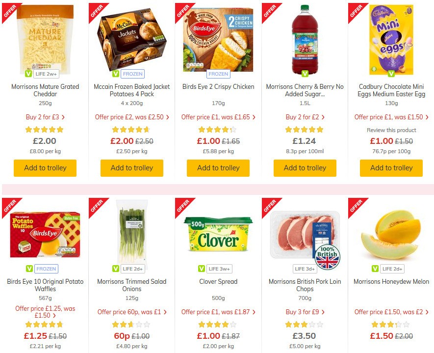 Morrisons Offers from 24 March