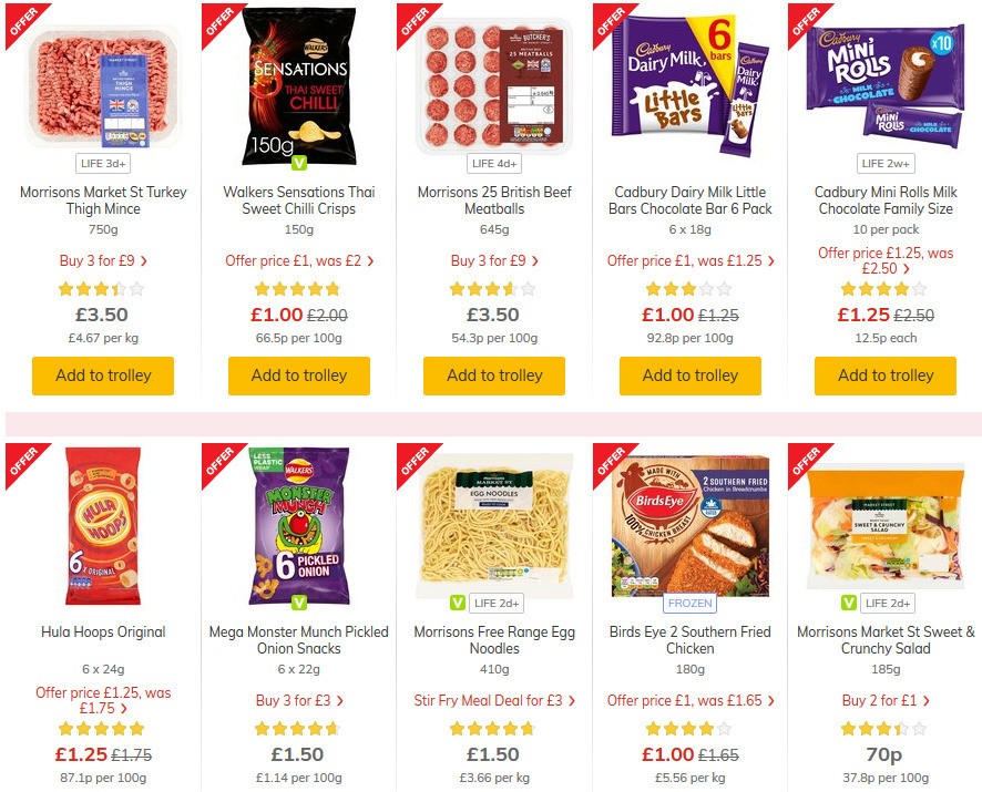 Morrisons Offers from 24 March
