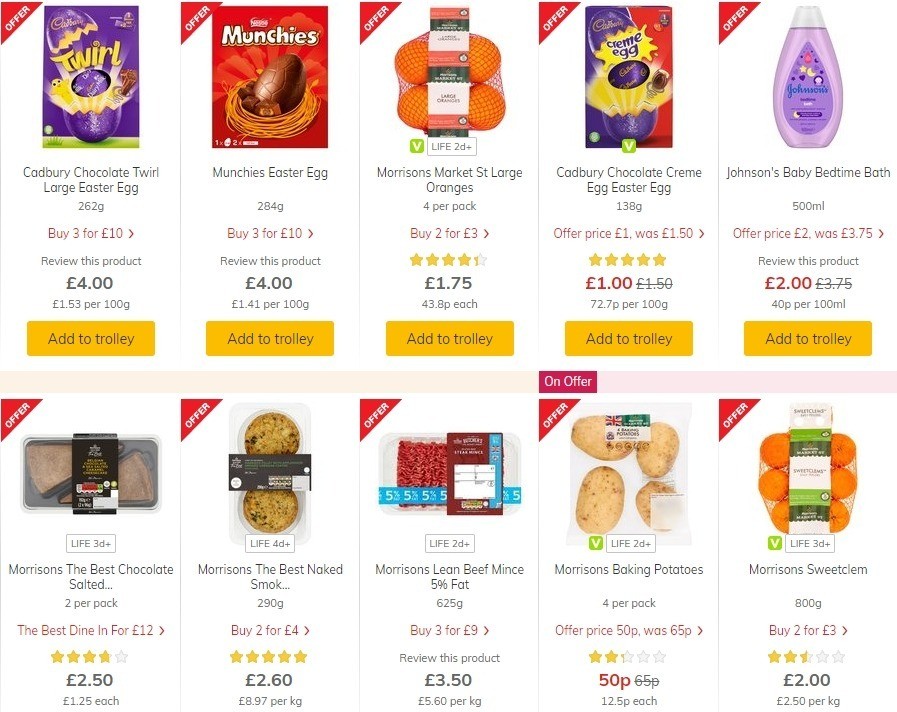 Morrisons Offers from 31 March