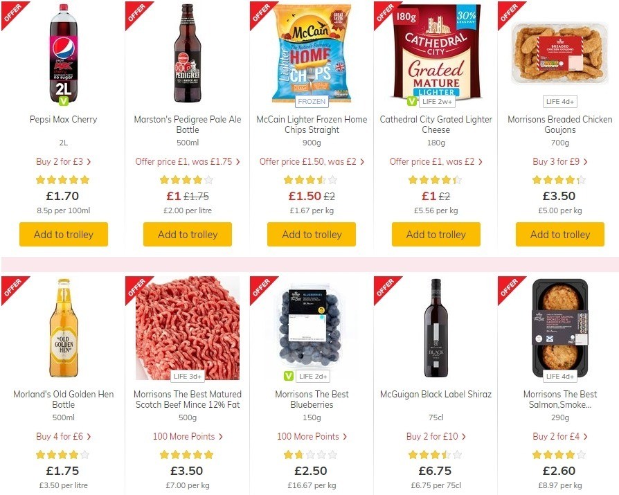 Morrisons Offers from 7 April