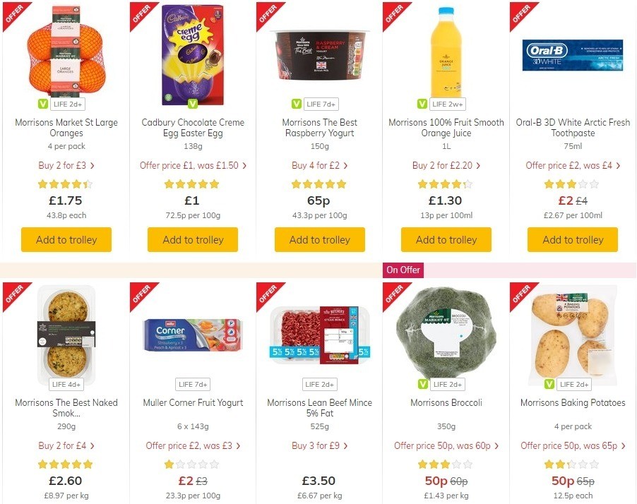 Morrisons Offers from 7 April
