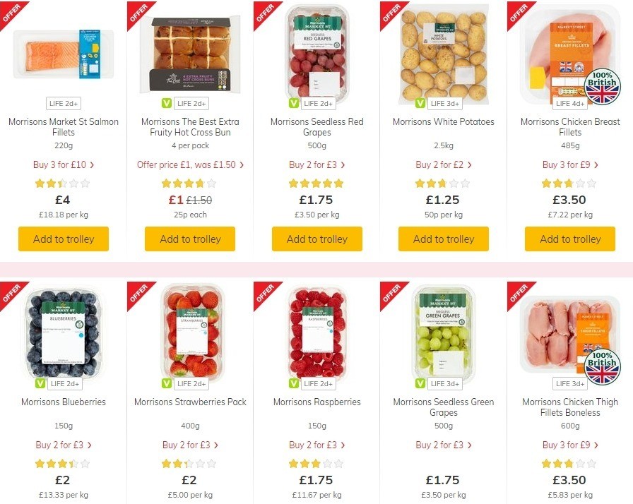 Morrisons Offers from 7 April