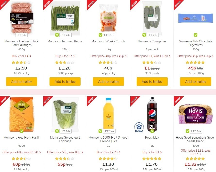 Morrisons Offers from 7 April