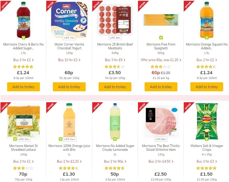 Morrisons Offers from 7 April