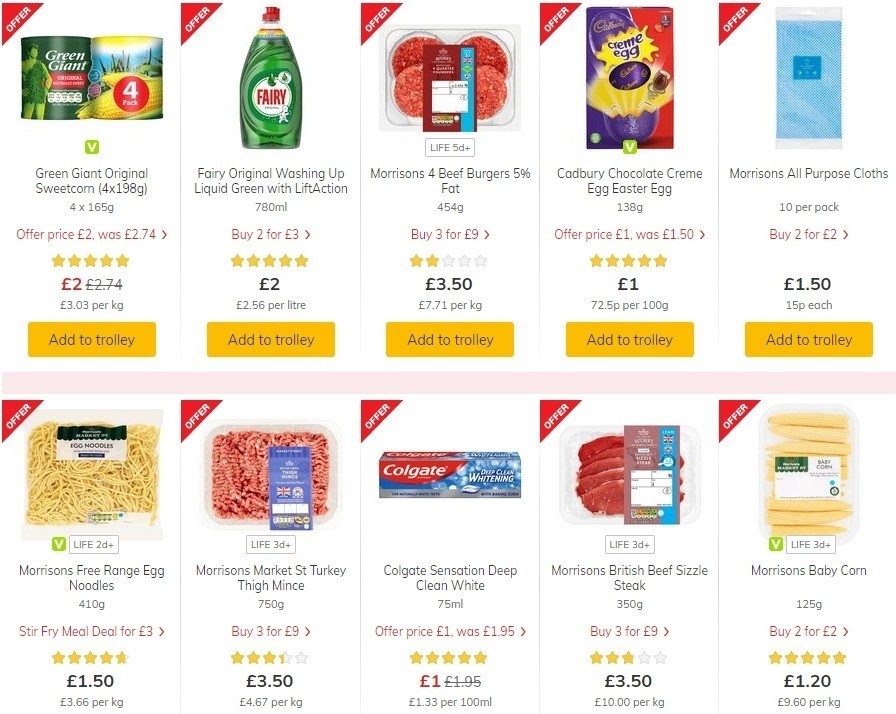 Morrisons Offers from 7 April